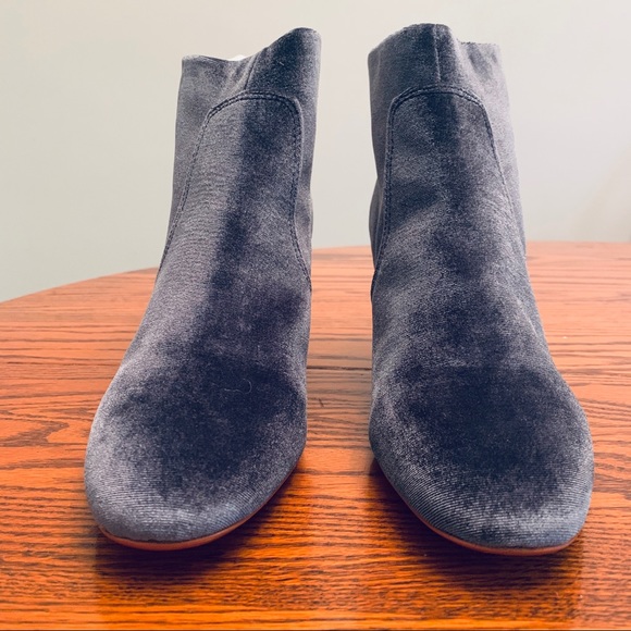 LOFT | Velvet Ankle Boot - Picture 2 of 5